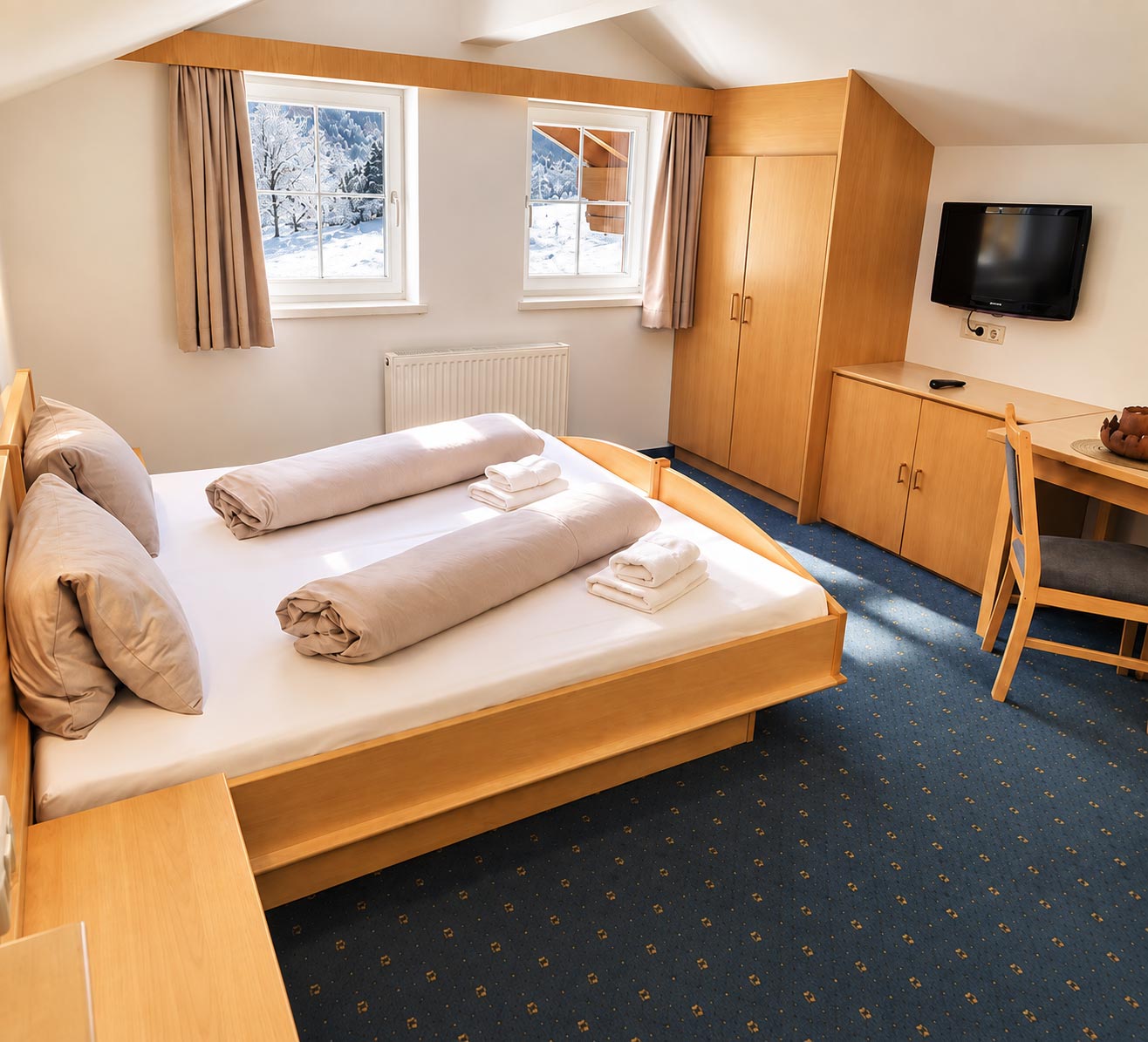 Doppelzimmer Standard im Hotel Garni Corinna